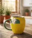 Bild 1 von Fruchtförmige Tasse, gelb