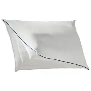 Emma Kissen Emma, Weiß, Textil, Füllung: Polyester, 80x40 cm, weich und anschmiegsam, atmungsaktiv, individuell anpassbar, Bezug waschbar, Schlaftextilien, Kopfkissen & Nackenkissen, Kopfkissen