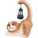 Bild 2 von Gartenfigur mit Solarlampe