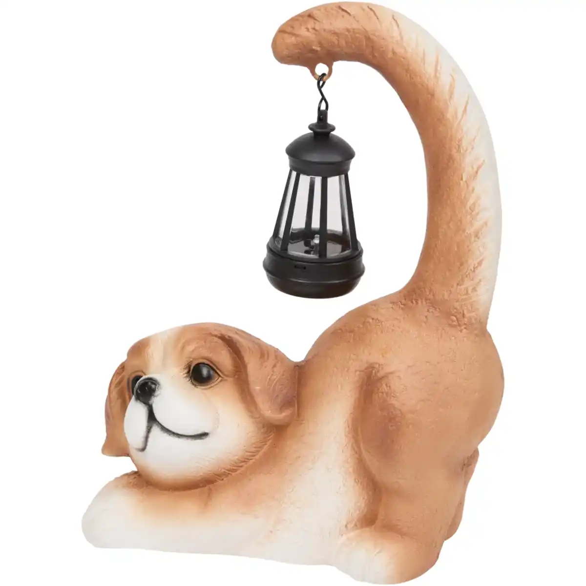 Bild 2 von Gartenfigur mit Solarlampe