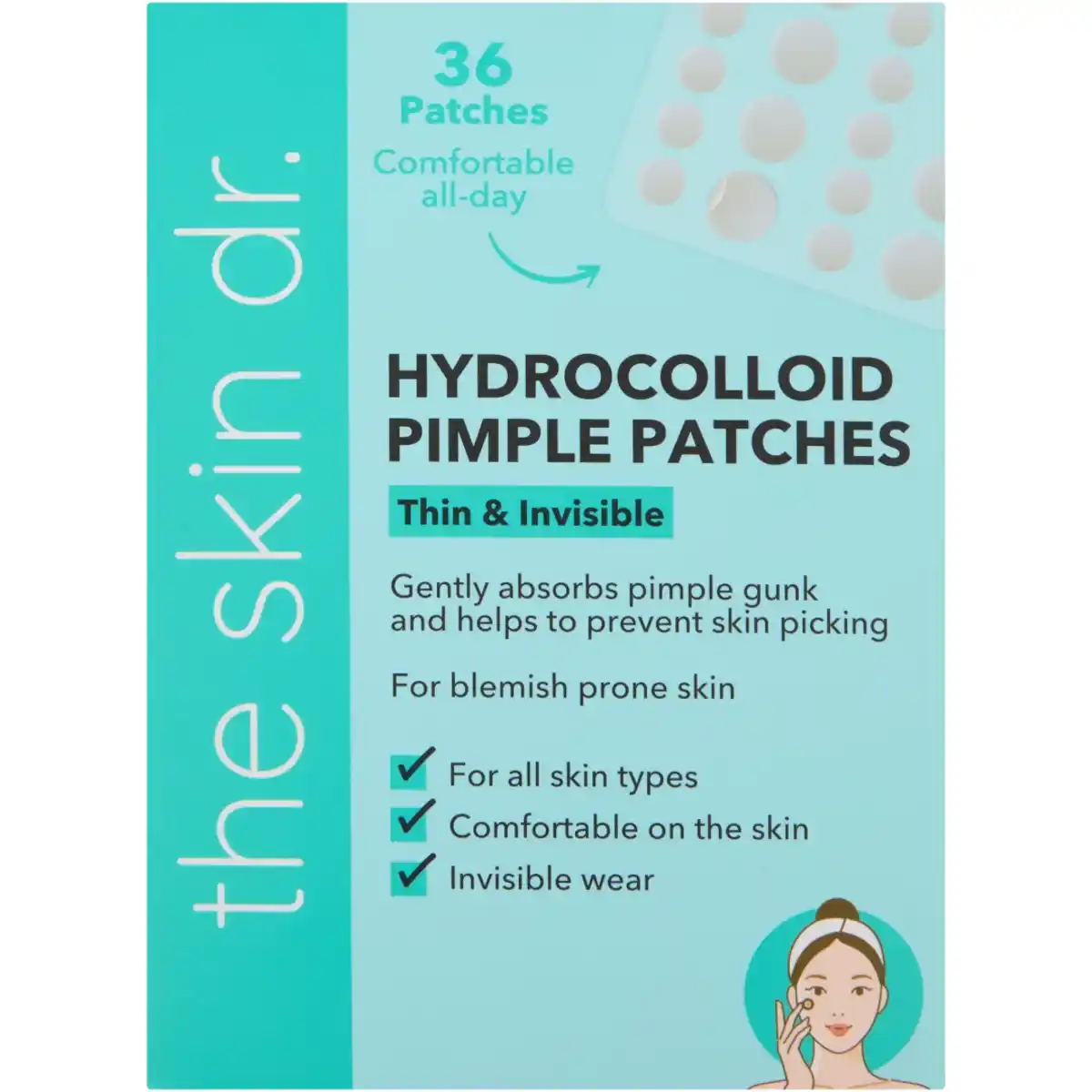 Bild 1 von The Skin Dr. Hydrokolloide Pickel Patches