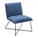 Bild 1 von Sessel Filip Blau Webstoff, Blau