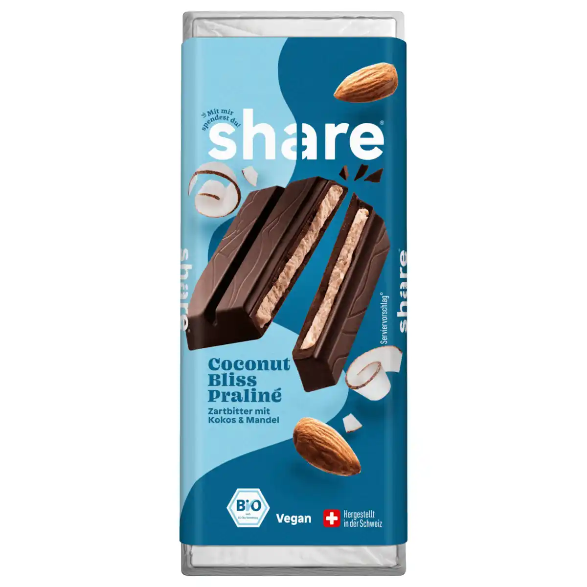 Bild 1 von Share Coconut Bliss Praliné 80g
