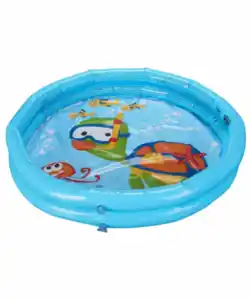 Babypool mit Tiermotiv, blau