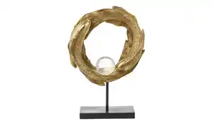 HOME STORY Deko Figur Goldfisch