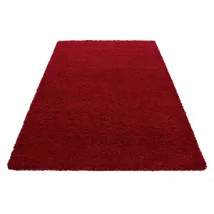 Hochflorteppich Life Rot ca. 300x400cm, Rot