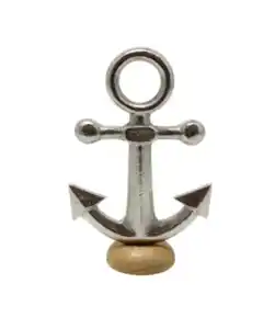 Maritime Dekofigur, silber