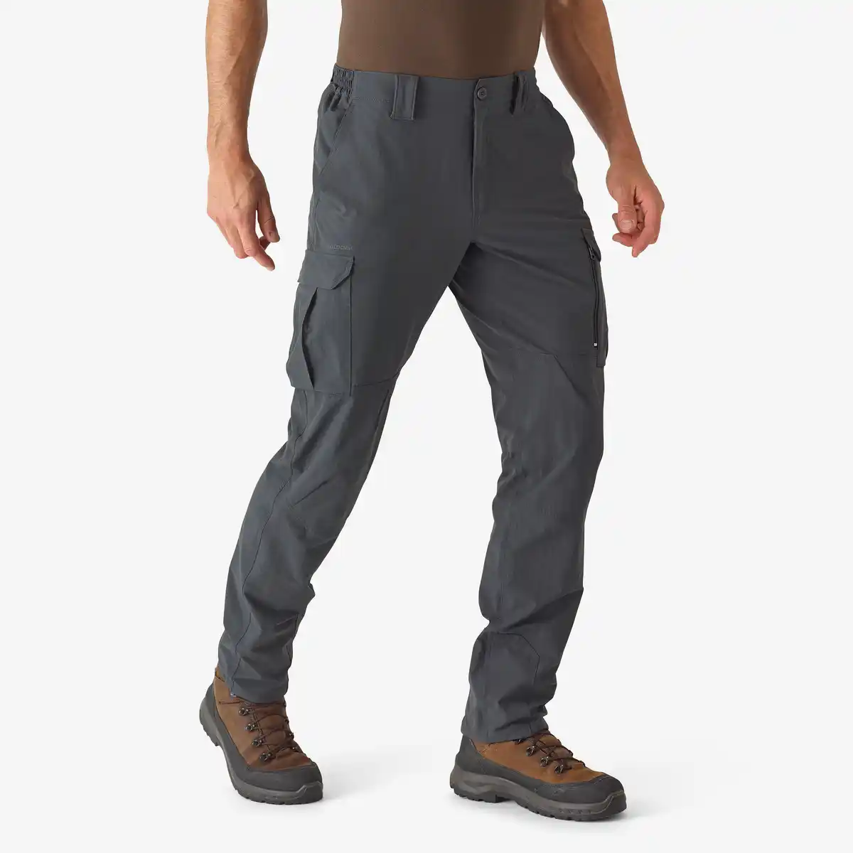 Bild 1 von SOLOGNAC Jagdhose 500 leicht atmungsaktiv grau