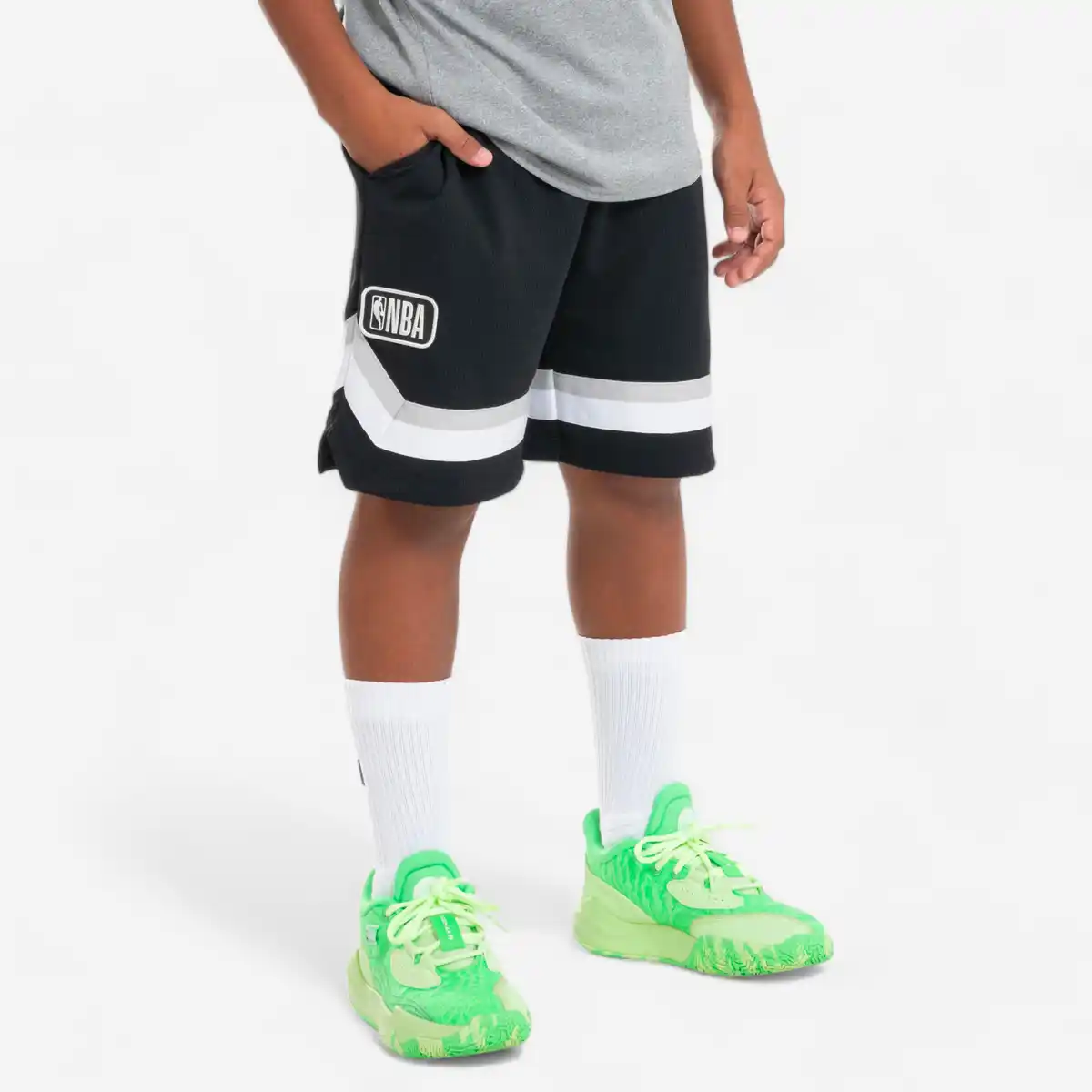 Bild 1 von TARMAK Kinder Basketball Shorts NBA - SH 900 JR schwarz