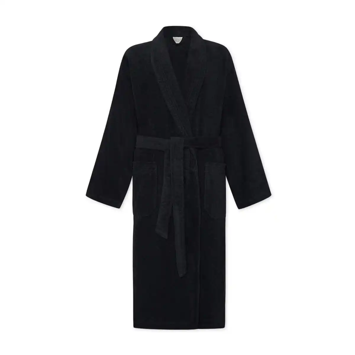 Bild 1 von Moeve Bademantel Homewear, Schwarz, Textil, Uni, Gr. S, Oeko-Tex® Standard 100, Taschen, besonders flauschig, angenehm warm, hochwertige Qualität, atmungsaktiv, Badtextilien, Bademäntel, Bademänt