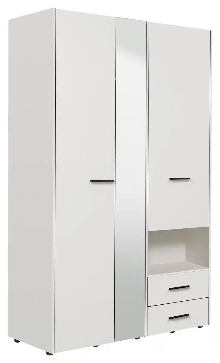 Bild 1 von Kleiderschrank in Weiß, Weiß