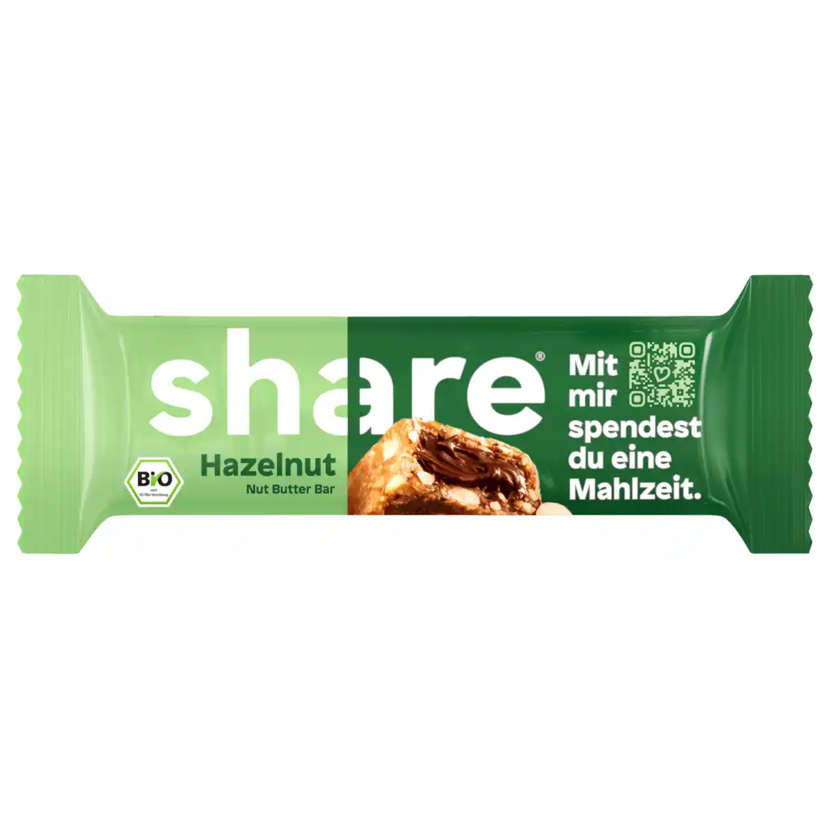 Bild 1 von share Bio Nussriegel Hazelnut 50g