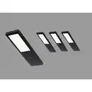 Bild 1 von Unterbauleuchten-Set, Schwarz, Metall, 4-teilig, G, 5x0.7x17 cm, Farbwechsler, Touch-Schalter (on/off), Lampen & Leuchten, Innenbeleuchtung, Unterbauleuchten, G