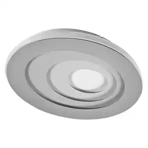 Osram Led-Deckenleuchte Orbis Spiral, Grau, Metall, Kunststoff, 36x5.6x30 cm, Lampen & Leuchten, Innenbeleuchtung, Leuchten nach Räumen, Schlafzimmerlampen