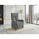 Bild 1 von Sit & More Relaxsessel TV Cremona Comfort E L3, Grau, Textil, 76x114x84 cm, Goldenes M, Oeko-Tex® Standard 100, Made in Europe, DGM-Klimapakt, Relaxfunktion, Liegefunktion, Aufstehhilfe, gepolsterte