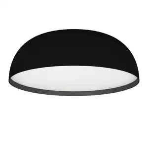 Eglo Deckenleuchte Tollos-Z, Schwarz, Weiß, Metall, Kunststoff, rund,rund, F, 13 cm, Farbwechsler, ZigBee-Technologie, Smartphone-Steuerung, Lampen & Leuchten, Innenbeleuchtung, Smart Lights, Smart