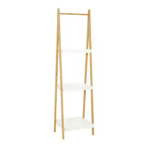 Regal Mirella Weiß/Naturfarben MDF, Naturfarben, Weiß