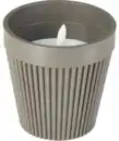 Bild 1 von LED-Kerze mit flackerndem Licht, grau
