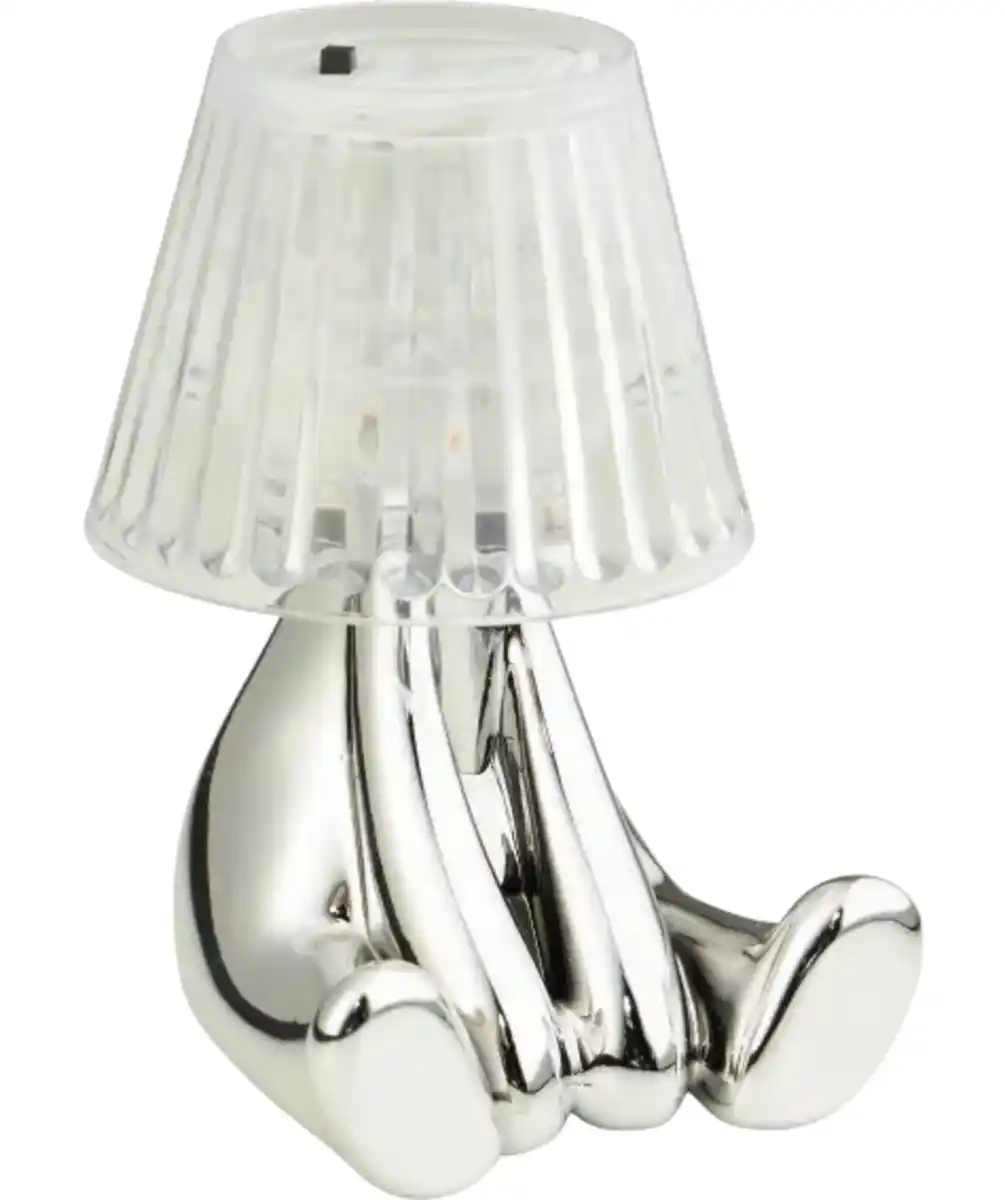 Bild 1 von LED-Leuchte mit Figur, silber