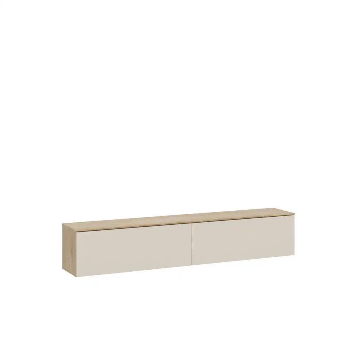 Bild 1 von Livetastic Lowboard, Holzwerkstoff, Holzoptik, 0 Schublade(n) Schubladen, 160x37.6x35 cm, Wohnzimmer, Wohnwände, Lowboards