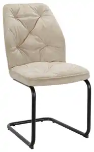 Schwingstuhl Eila Beige, Beige