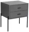 Bild 1 von Nachttisch Pelotas Grau, Grau