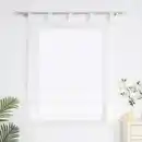 Bild 1 von Raffrollo Rollo, Weiß Hochglanz, Textil, Uni, 140x140 cm, Länge universell einstellbar, Wohntextilien, Rollos & Jalousien, Rollos, Raffrollos
