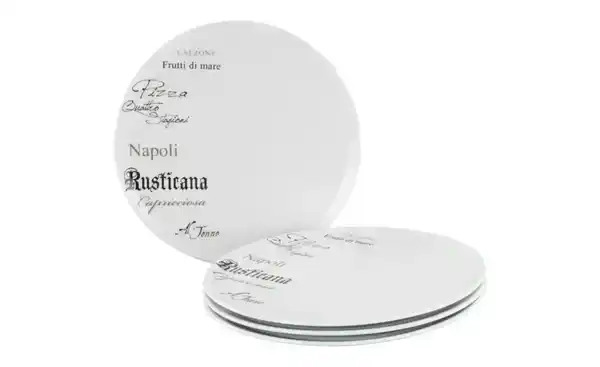 Bild 2 von CreaTable Pizzateller 4er Set Europa