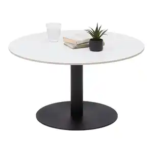Couchtisch Bursa Schwarz/Weiß, Schwarz, Weiß