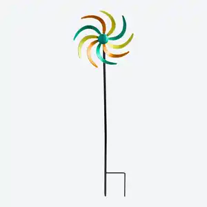 Windrad aus Metall, ca. 70x19x6 cm