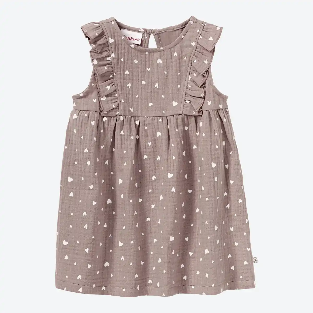 Bild 3 von Baby-Mädchen-Kleid in Musselin-Qualität