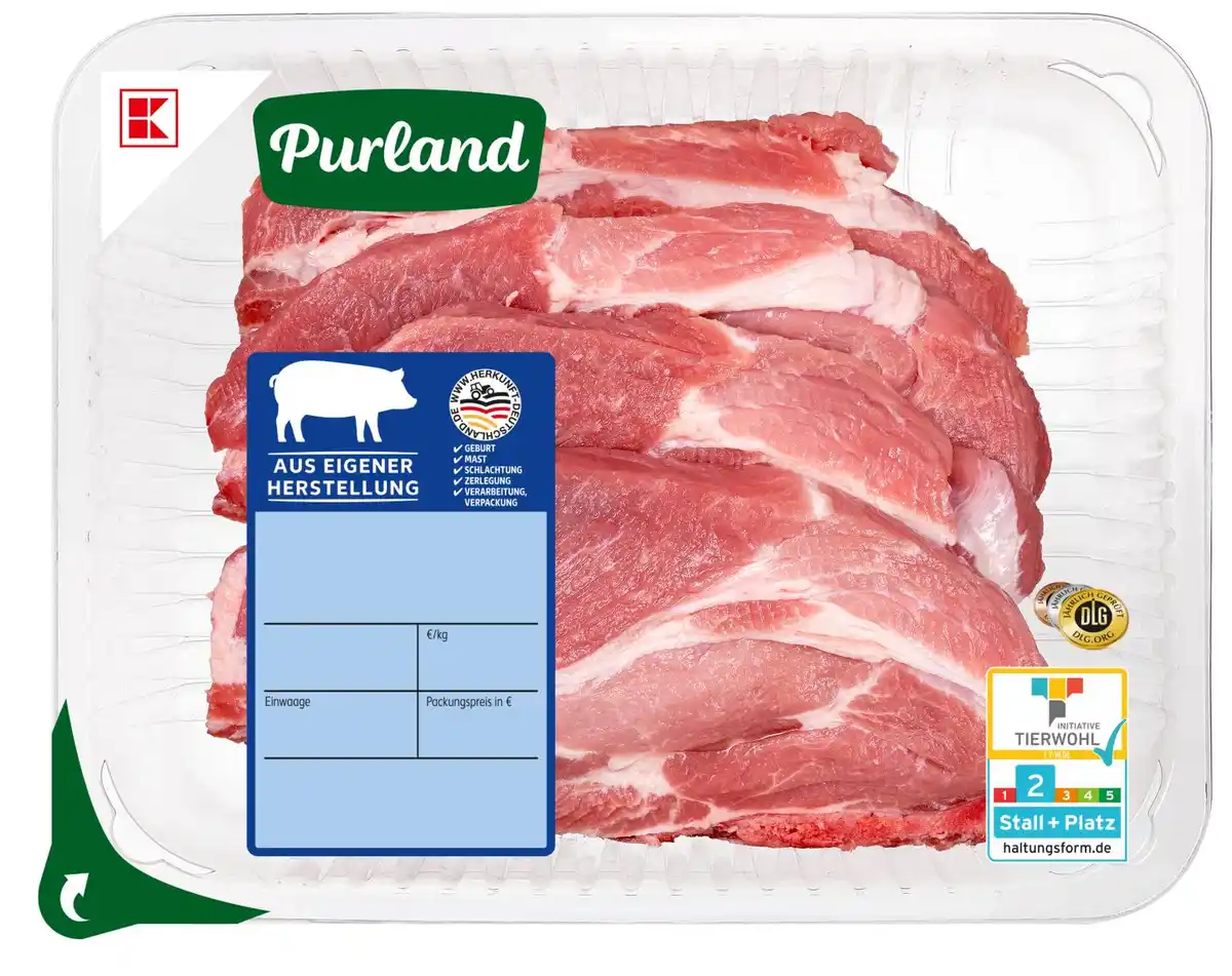 Bild 1 von K-PURLAND Nacken-/Kammkotelett, 4 St. = 700-g-Packg.