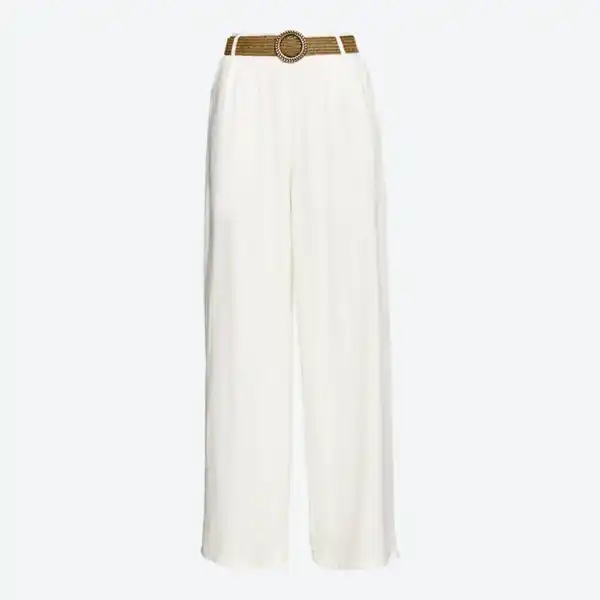 Bild 2 von Damen-Hose aus Vikose-Leinen-Mix