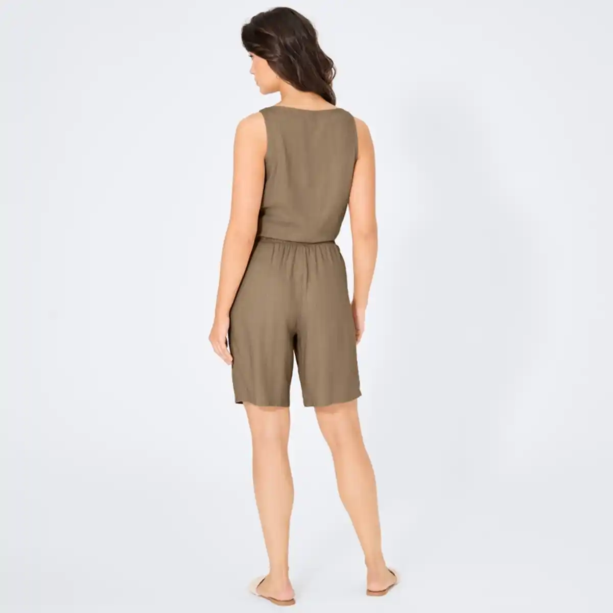 Bild 4 von Damen-Shorts aus Viskose-Leinen-Mix