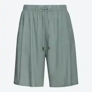 Damen-Shorts aus Viskose-Leinen-Mix