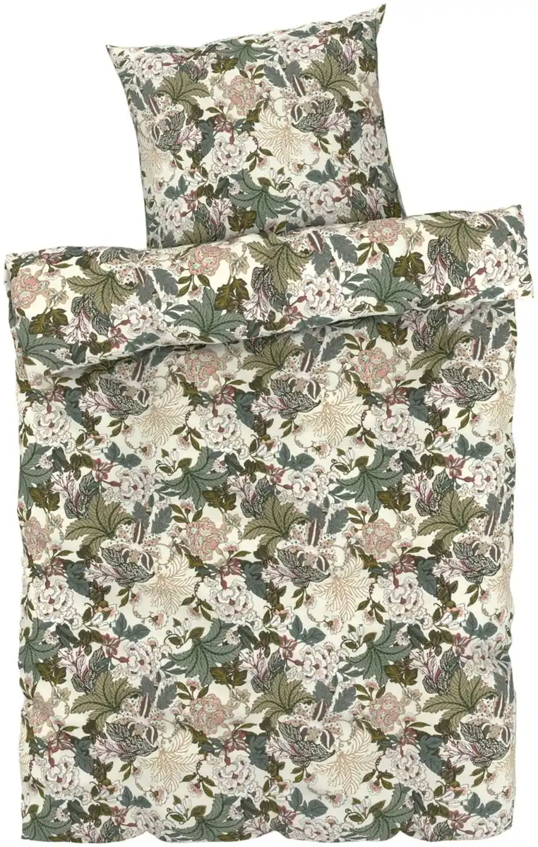 Bild 3 von LIV&BO® Renforcé-Bettwäsche-Set ca. 155 x 220 cm, 2-teilig