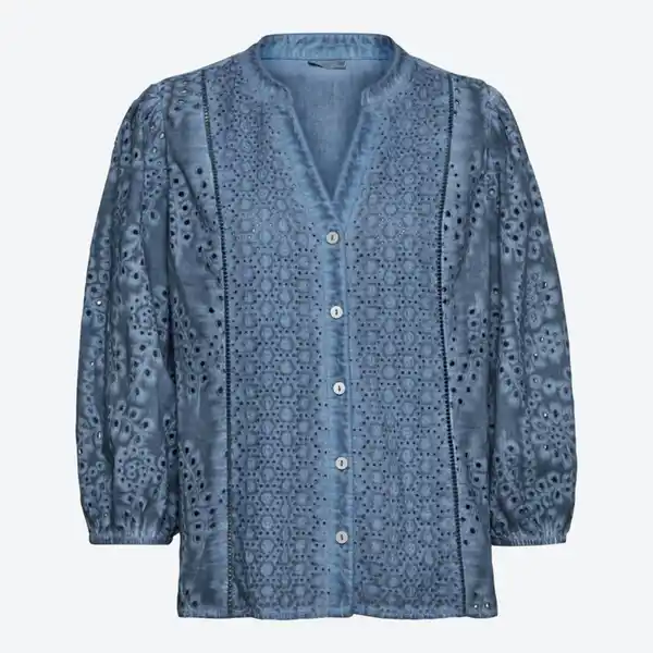 Bild 2 von Damen-Bluse mit Stickerei