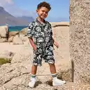 Bild 1 von Kinder-Jungen-Set mit Allover-Print, 2-teilig