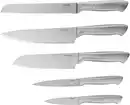 Bild 2 von SILVERCREST® Edelstahl-Messerset mit Messerblock, 6-teilig