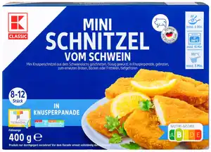K-CLASSIC Mini-Knusper-Schnitzel oder -Cordon-Bleu, 400-g-Packg.