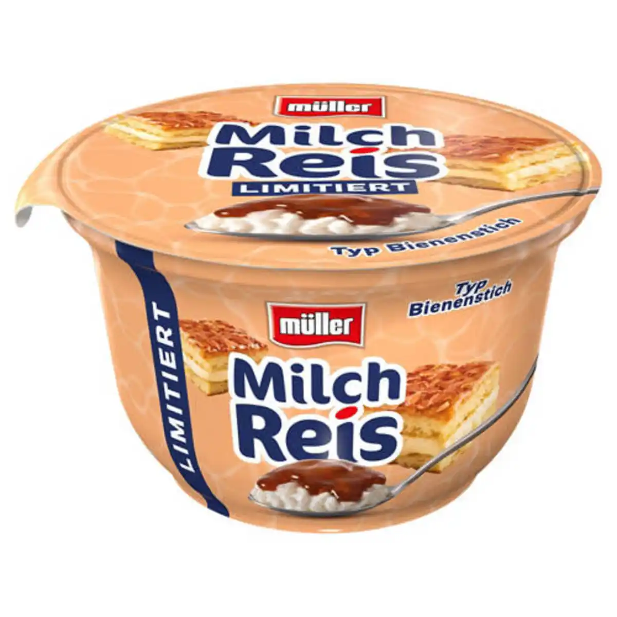 Bild 1 von MÜLLER Milchreis 200 g Limitiert, Bienenstich