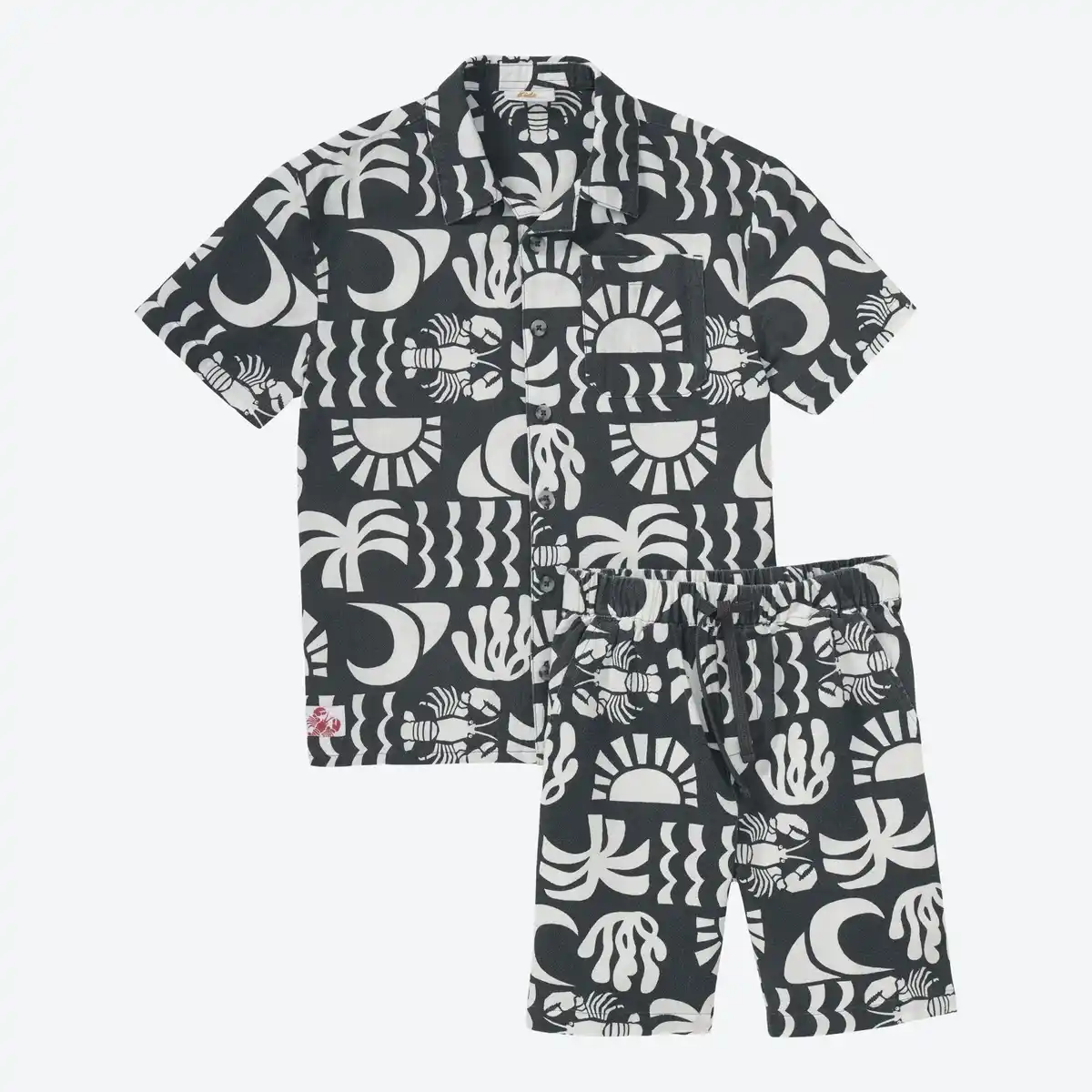 Bild 3 von Kinder-Jungen-Set mit Allover-Print, 2-teilig