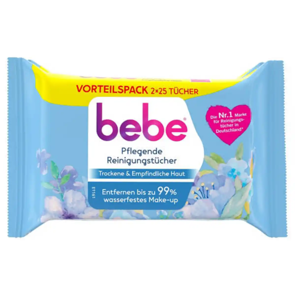 Bild 1 von BEBE Reinigungstücher Mix 2 x 25, Pflegene
