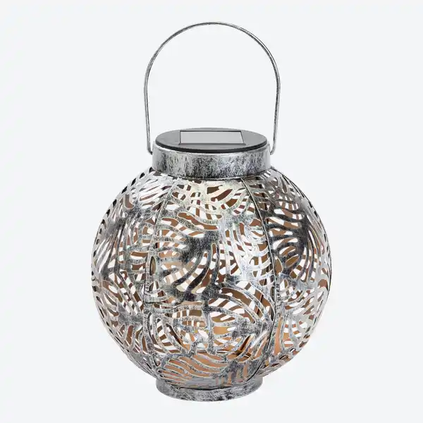 Bild 3 von Solar-Kugellaterne aus Metall, Ø ca. 18 cm