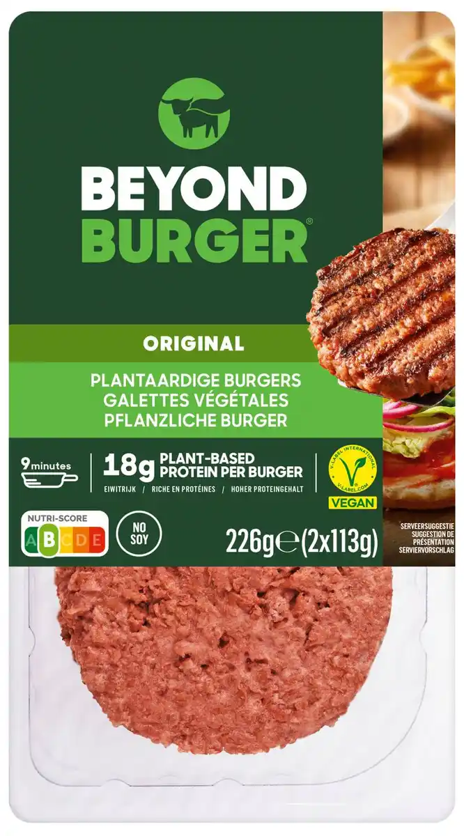 Bild 1 von BEYOND MEAT Beyond Burger Original, 2 St. = 226-g-Packg.