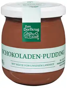 ZUM DORFKRUG Pudding oder Grütze, 180-g-Glas