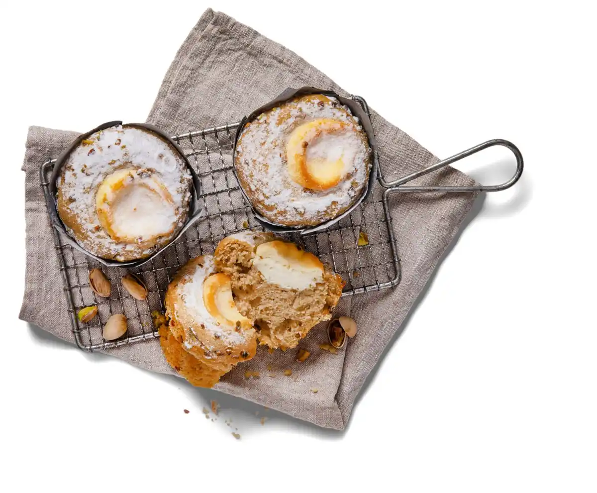 Bild 1 von Muffin Pistazie mit Ricotta, Stück
