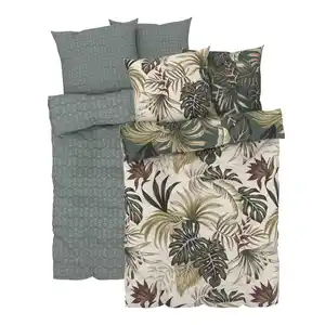 LIV&BO® Renforcé-Bettwäsche-Set ca. 200 x 220 cm, 3-teilig