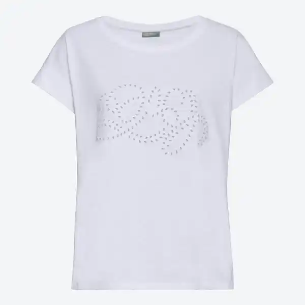 Bild 3 von Damen-T-Shirt mit Stickerei
