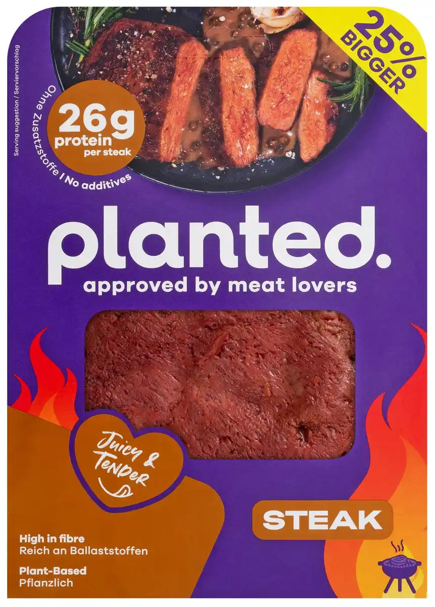 Bild 1 von PLANTED. Veganes Steak, 150-g-Packg.